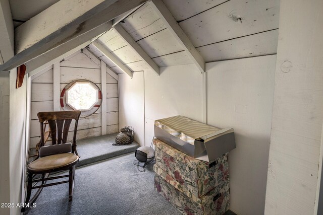 7252 N Central Ave, Phoenix, AZ 85020 - interior space featuring carpet flooring and wood walls