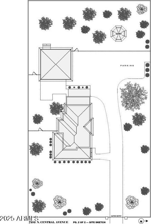 7252 N Central Ave, Phoenix, AZ 85020 - floor plan / room layout