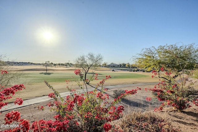 view of community featuring a lawn