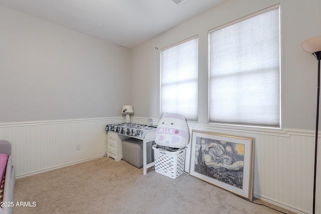 1128 E Phelps St, Gilbert, AZ 85295 - playroom featuring wainscoting and carpet floors