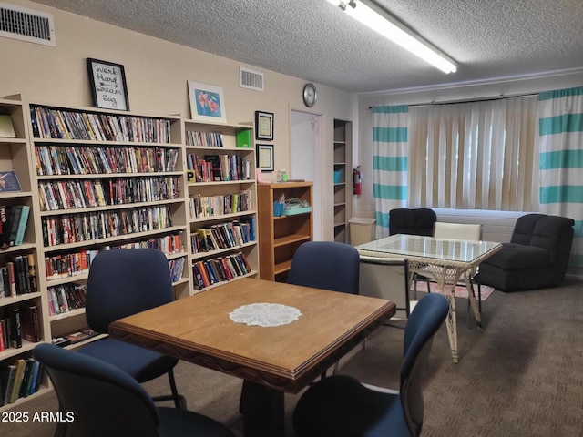 8220 E Garfield St Unit M214, Scottsdale, AZ 85257 - carpeted office featuring a textured ceiling and visible vents