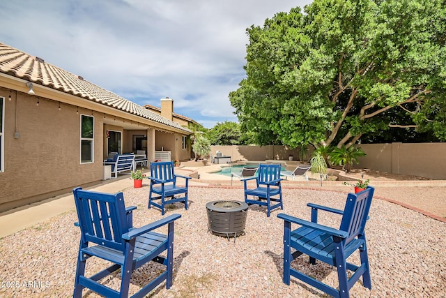 2405 E Lynwood Cir, Mesa, AZ 85213 - fenced backyard with a patio area