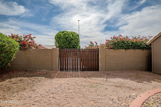 2405 E Lynwood Cir, Mesa, AZ 85213 - view of yard with a gate
