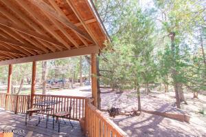 3458 N Meadow Dr, Pine, AZ 85544 - view of deck