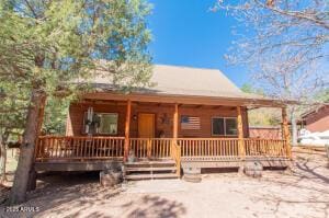 3458 N Meadow Dr, Pine, AZ 85544 - view of chalet / cabin