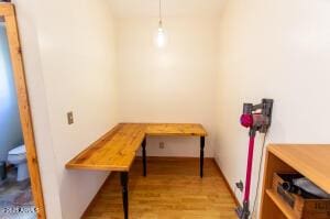 3458 N Meadow Dr, Pine, AZ 85544 - unfurnished office featuring wood finished floors