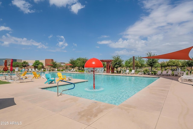 23060 E Sonoqui Blvd, Queen Creek, AZ 85142 - community pool featuring a patio area