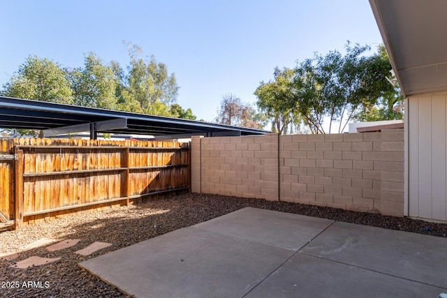 view of patio / terrace