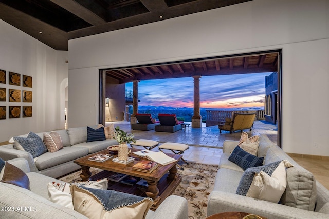 view of living room