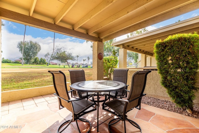 view of patio / terrace