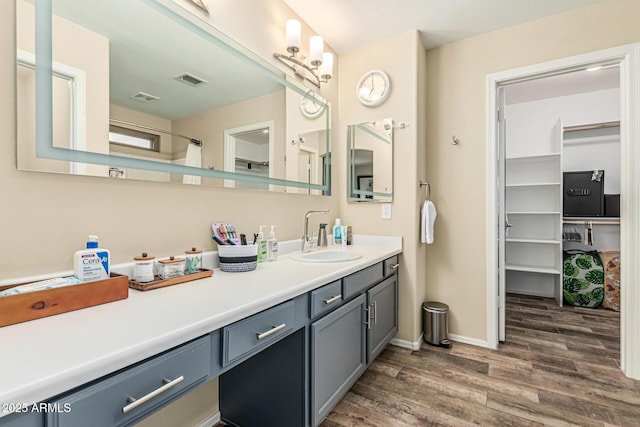 2108 E Patrick Ln, Phoenix, AZ 85024 - full bath featuring wood finished floors and vanity