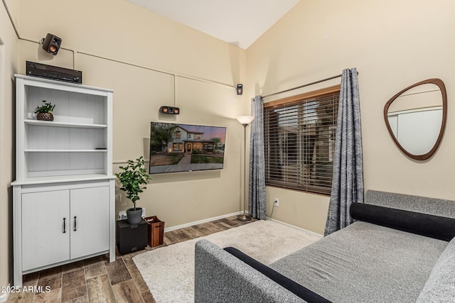 2108 E Patrick Ln, Phoenix, AZ 85024 - bedroom featuring dark wood-style floors and baseboards