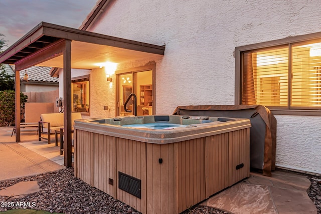 2108 E Patrick Ln, Phoenix, AZ 85024 - view of patio with a hot tub