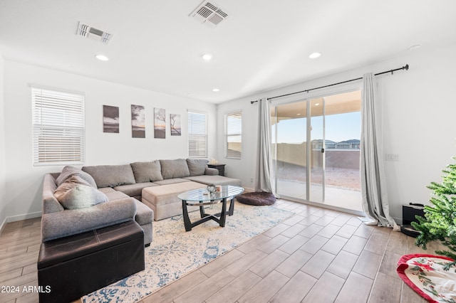 view of living room