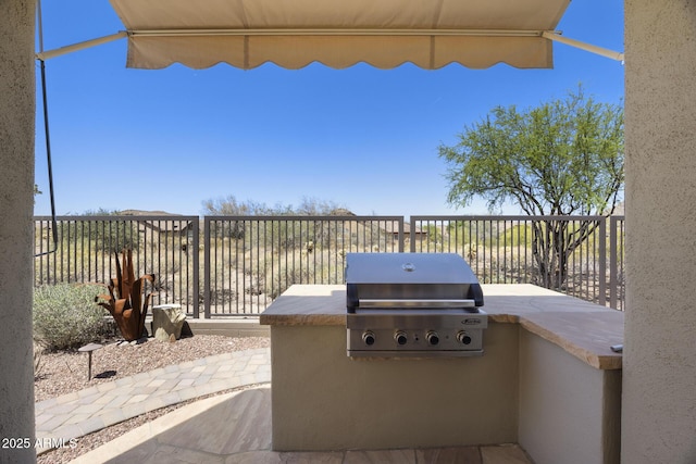 14007 E Lupine Ave, Scottsdale, AZ 85259 - view of patio / terrace featuring area for grilling