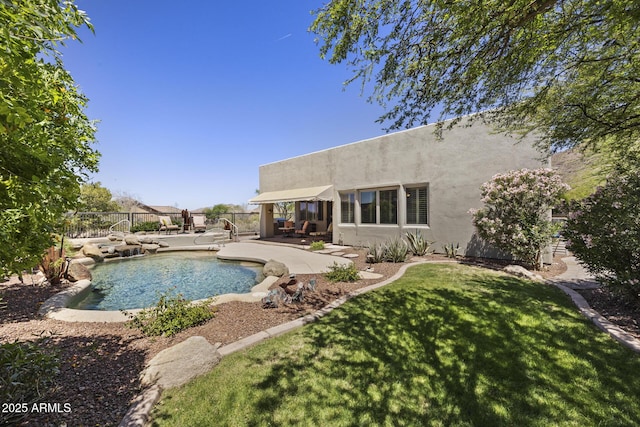 14007 E Lupine Ave, Scottsdale, AZ 85259 - view of swimming pool with a patio