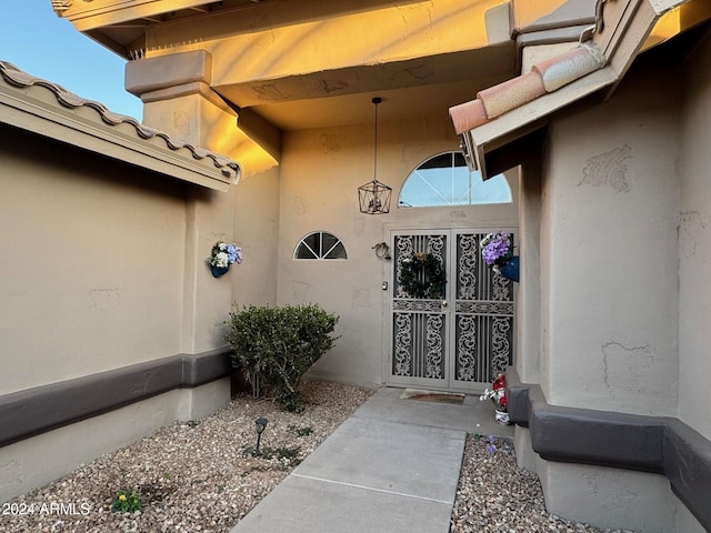 view of property entrance