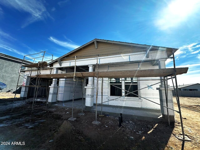 view of rear view of house