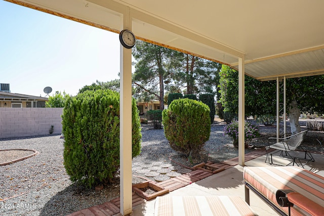 view of patio / terrace