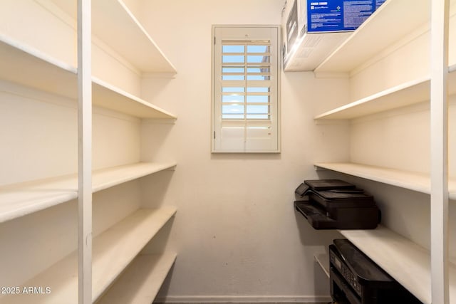 view of storage