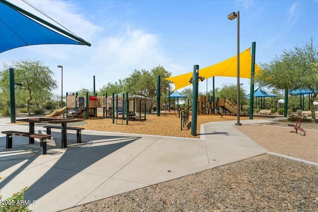 view of community play area