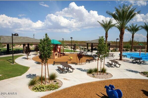 4108 N 304th Ln, Buckeye, AZ 85396 - view of property's community featuring a gazebo and a swimming pool