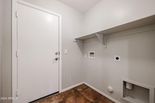 41208 W Bravo Dr, Maricopa, AZ 85138 - laundry room with hookup for a washing machine, hookup for an electric dryer, and baseboards
