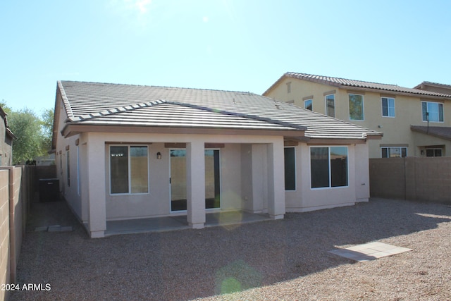 view of rear view of property