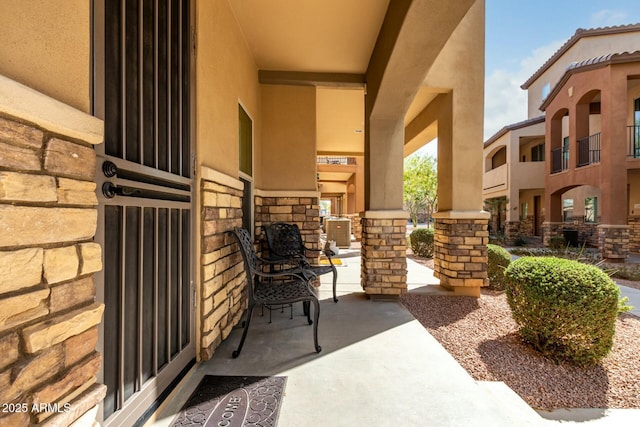 view of patio