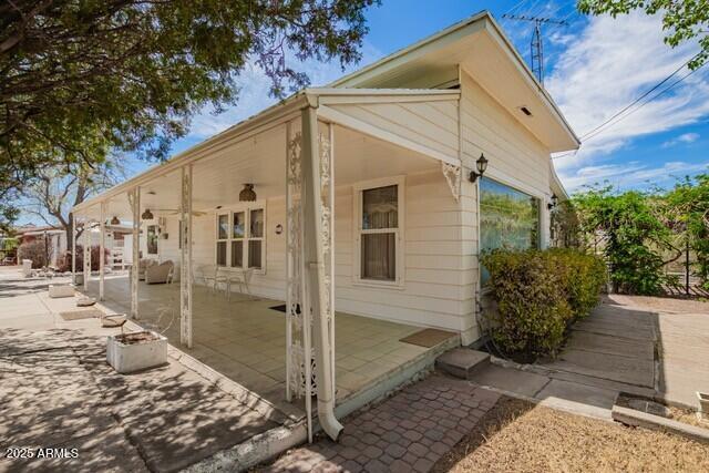 315 N 4th St, Tombstone, AZ 85638 - view of home's exterior with a patio