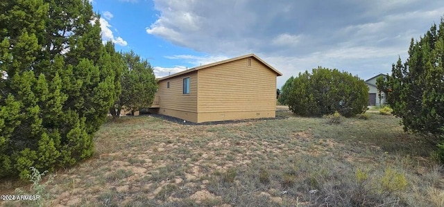 view of home's exterior