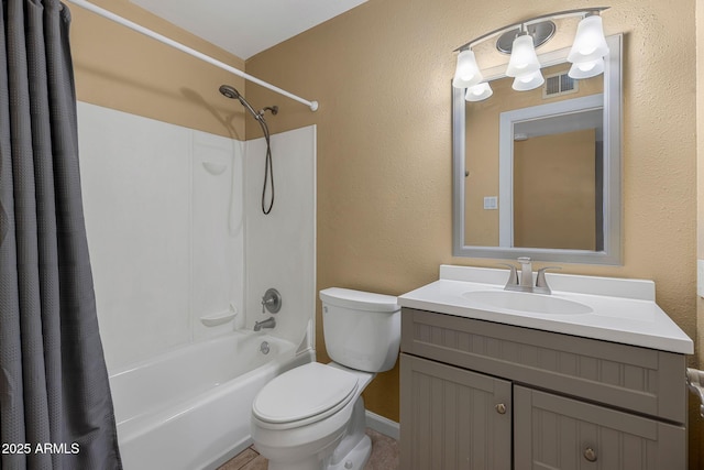 7250 E Mckellips Rd, Scottsdale, AZ 85257 - full bath with toilet, shower / bath combo, and vanity