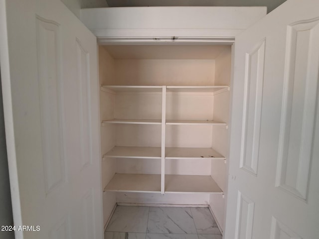 view of closet