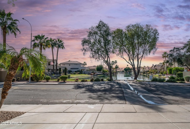 3411 S Vine St, Chandler, AZ 85248 - view of road with a water view and sidewalks