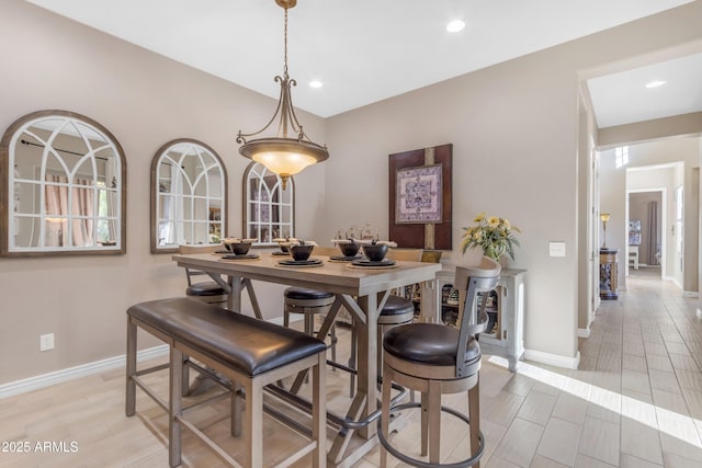 10650 E Palladium Dr, Mesa, AZ 85212 - dining space with recessed lighting and light wood-type flooring