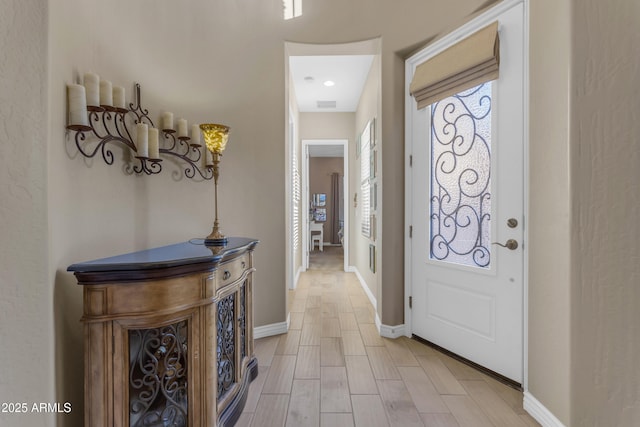 10650 E Palladium Dr, Mesa, AZ 85212 - entrance foyer featuring baseboards and light wood finished floors