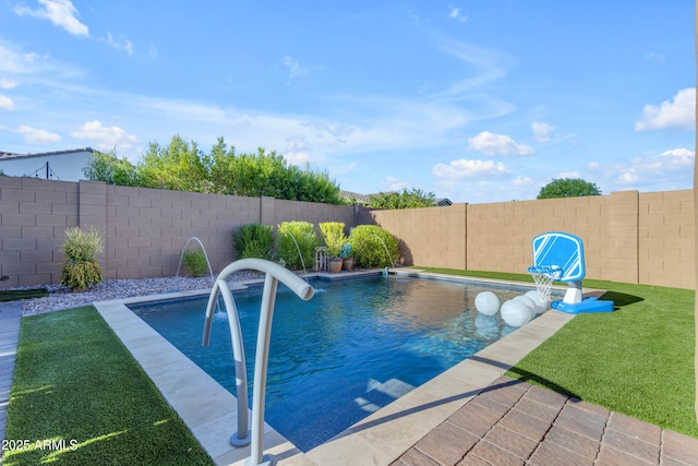 10650 E Palladium Dr, Mesa, AZ 85212 - view of swimming pool featuring a fenced backyard