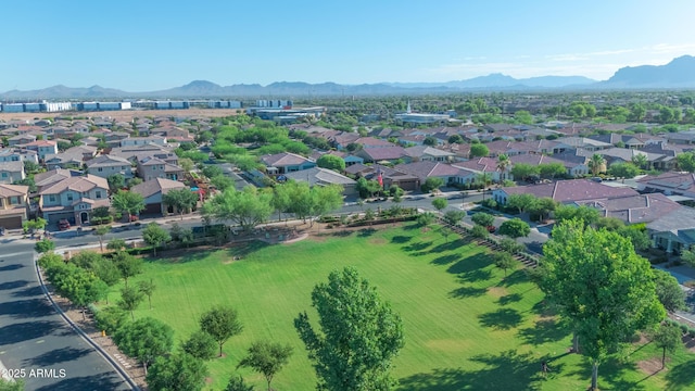 10650 E Palladium Dr, Mesa, AZ 85212 - aerial view of residential area with a mountain backdrop