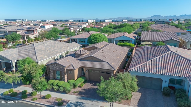 10650 E Palladium Dr, Mesa, AZ 85212 - aerial view of residential area featuring a mountain backdrop
