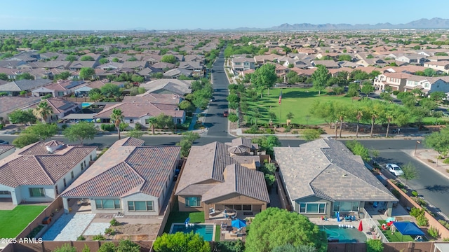 10650 E Palladium Dr, Mesa, AZ 85212 - aerial view of residential area featuring a mountainous background