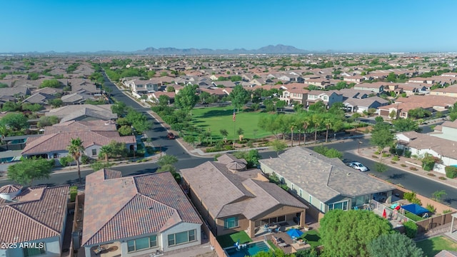 10650 E Palladium Dr, Mesa, AZ 85212 - aerial view of residential area featuring a mountain backdrop