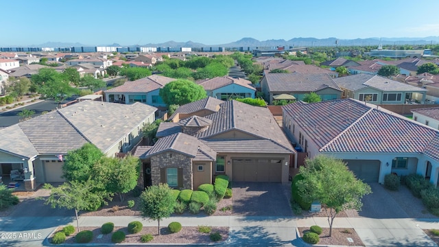 10650 E Palladium Dr, Mesa, AZ 85212 - aerial perspective of suburban area featuring a mountain backdrop