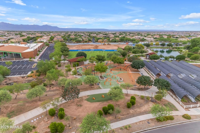 10650 E Palladium Dr, Mesa, AZ 85212 - aerial view of residential area with a large body of water