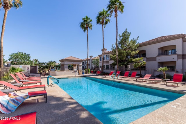 1941 S Pierpont Dr Unit 1099, Mesa, AZ 85206 - community pool featuring a patio area