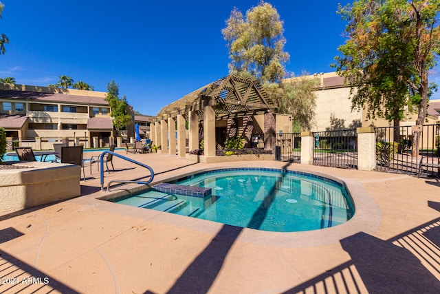 view of swimming pool