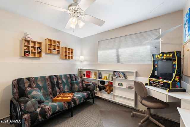 5130 E Superstition Blvd, Apache Junction, AZ 85119 - office space with carpet flooring and ceiling fan