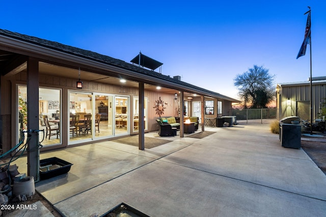 5130 E Superstition Blvd, Apache Junction, AZ 85119 - view of patio featuring an outdoor living space