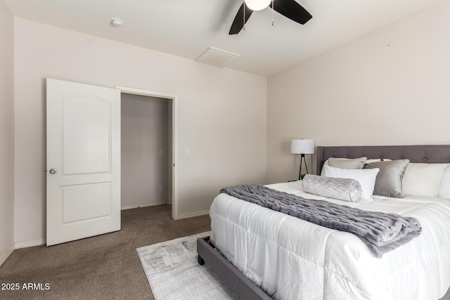 7324 S 254th Dr, Buckeye, AZ 85326 - bedroom featuring carpet flooring, ceiling fan, and baseboards
