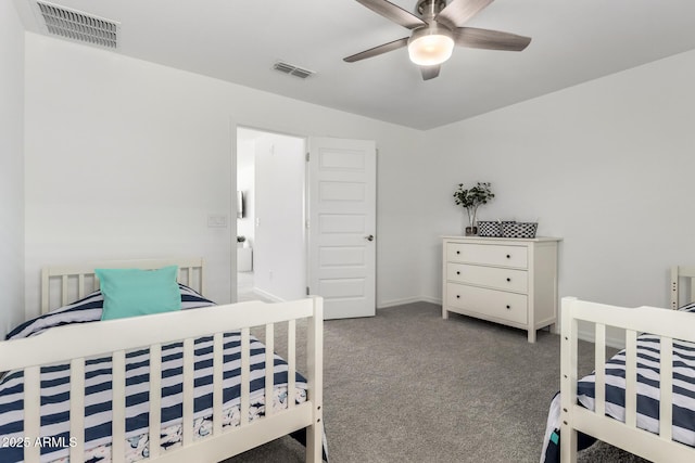 10956 E Thunderbolt Ave, Mesa, AZ 85212 - bedroom with carpet and a ceiling fan
