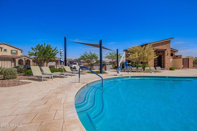 10956 E Thunderbolt Ave, Mesa, AZ 85212 - community pool featuring a patio
